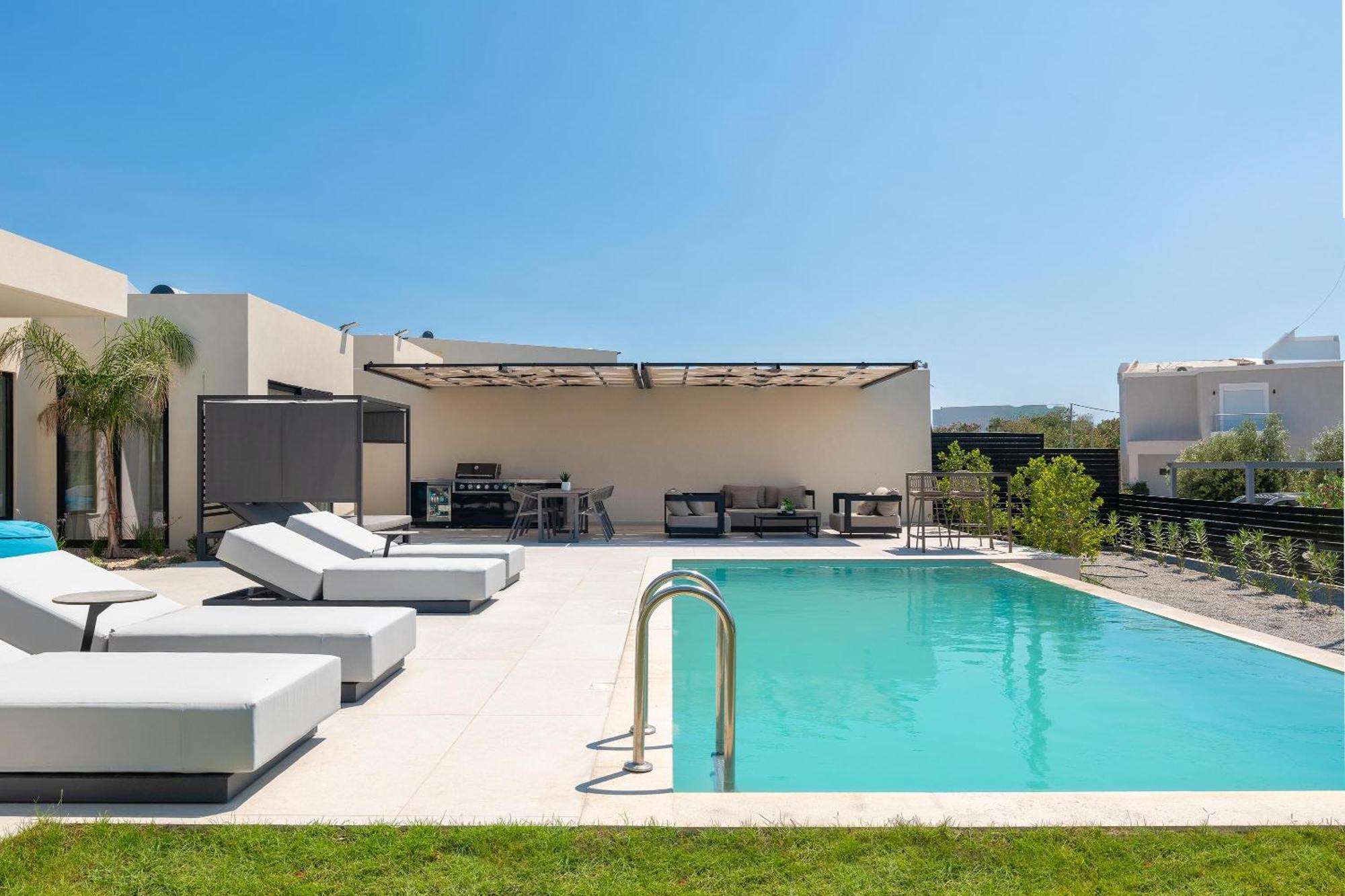 Villa Trapezia Luxury Living à Kolymbia Extérieur photo