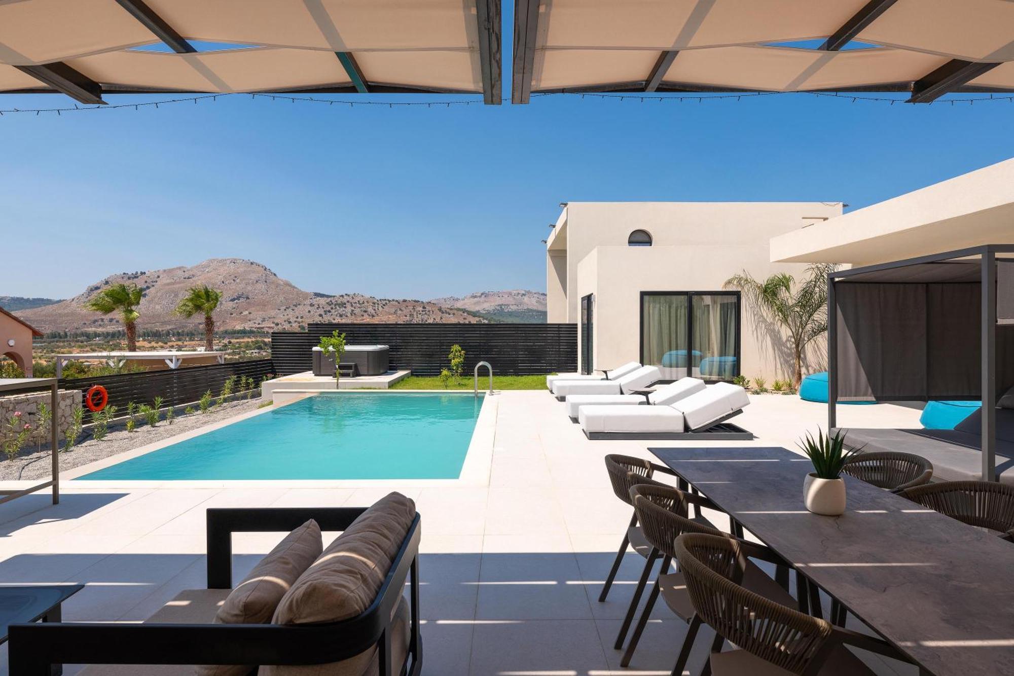 Villa Trapezia Luxury Living à Kolymbia Extérieur photo