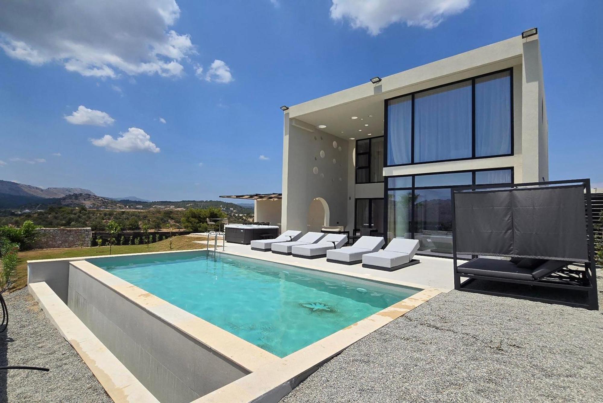 Villa Trapezia Luxury Living à Kolymbia Extérieur photo