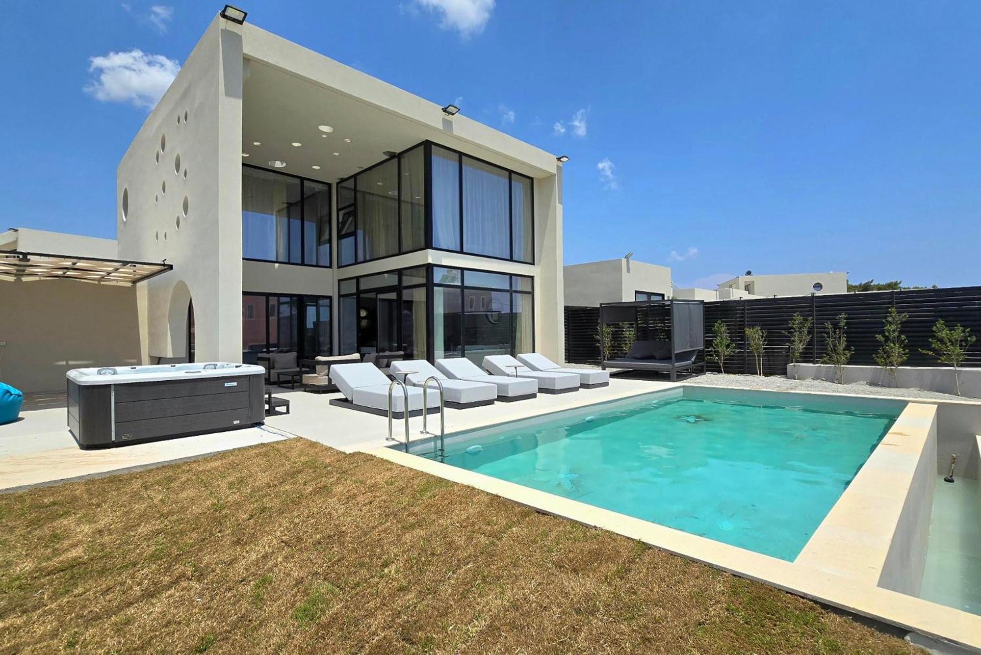 Villa Trapezia Luxury Living à Kolymbia Extérieur photo