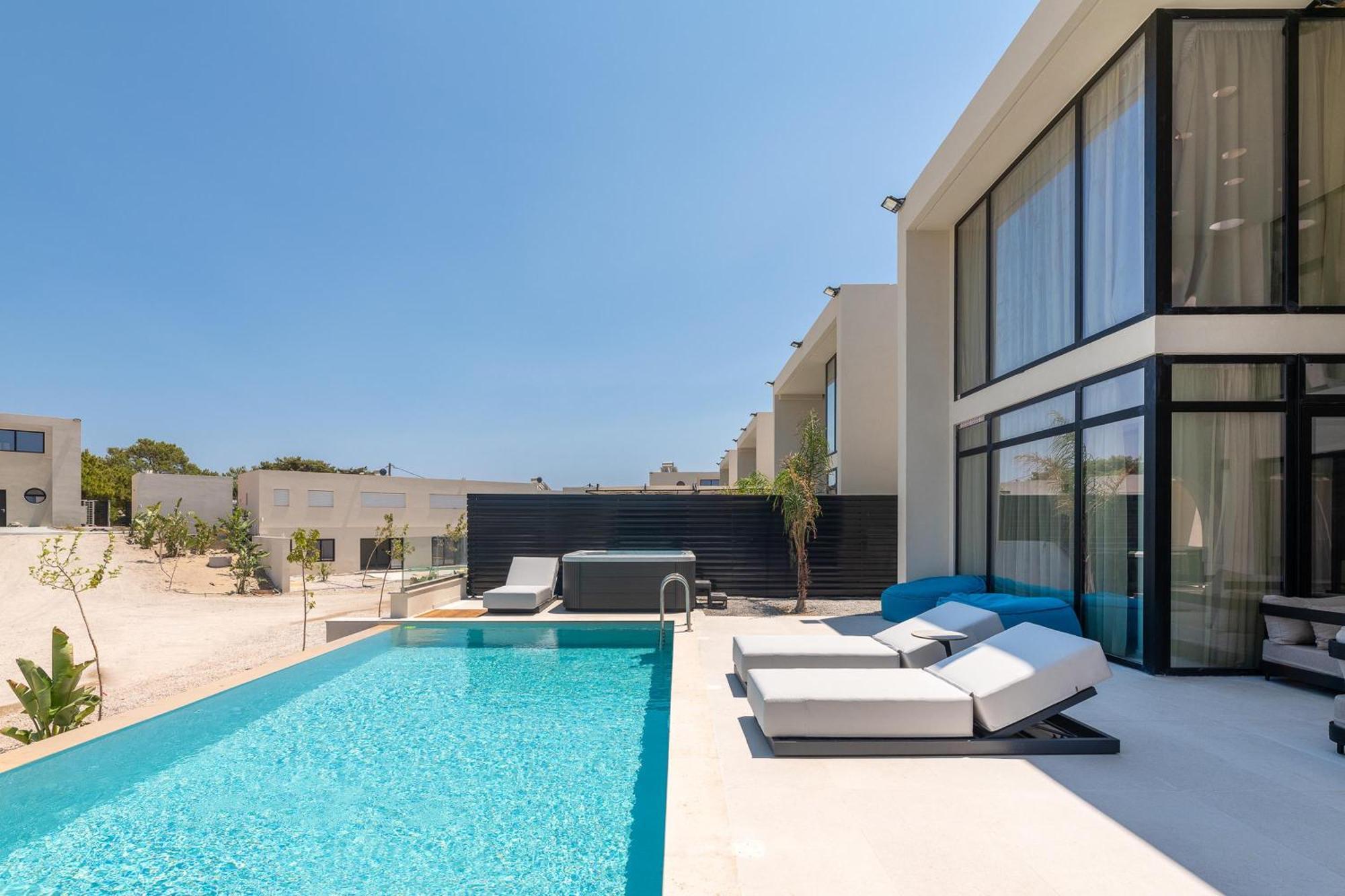 Villa Trapezia Luxury Living à Kolymbia Extérieur photo