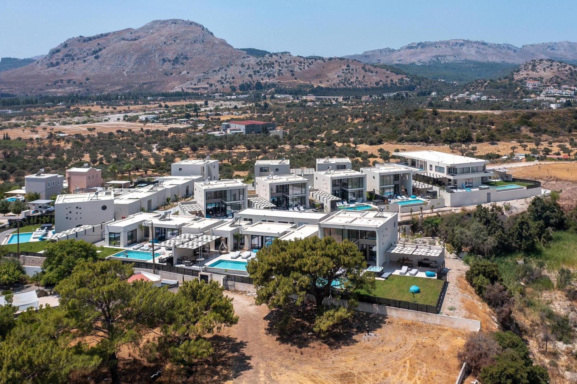 Villa Trapezia Luxury Living à Kolymbia Extérieur photo