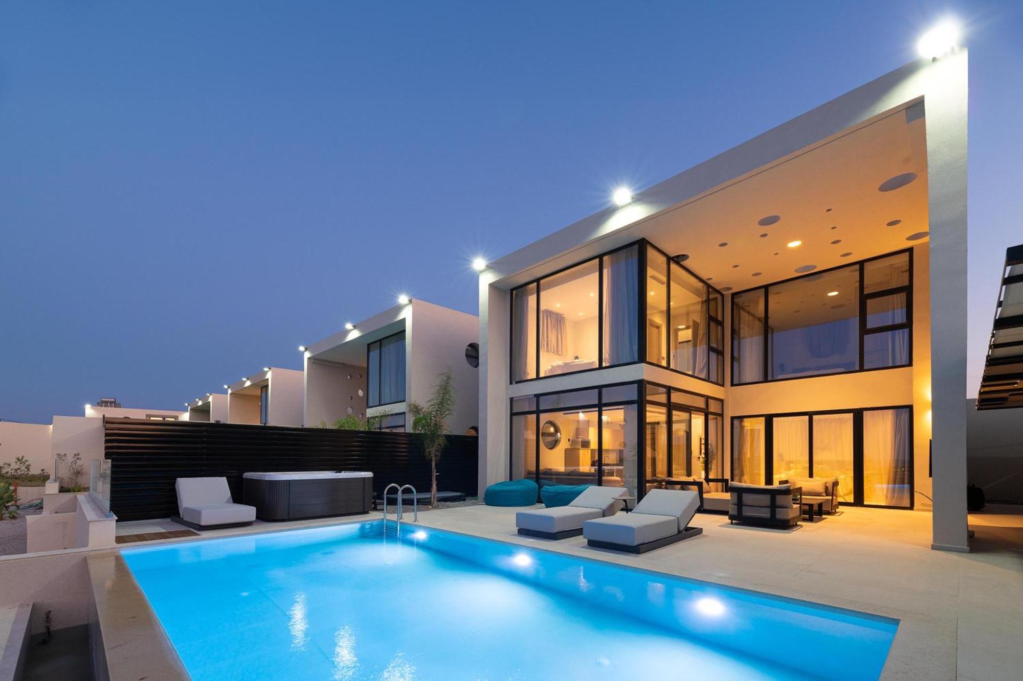 Villa Trapezia Luxury Living à Kolymbia Extérieur photo